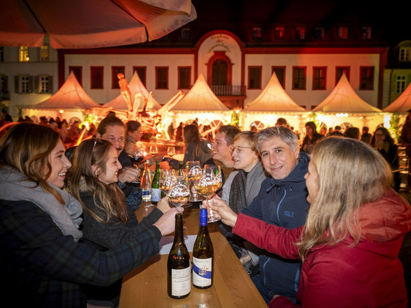 Heidelberger Weinfest, Abendstimmung